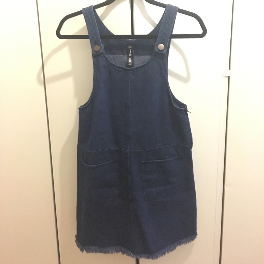 Denim Overall Dress